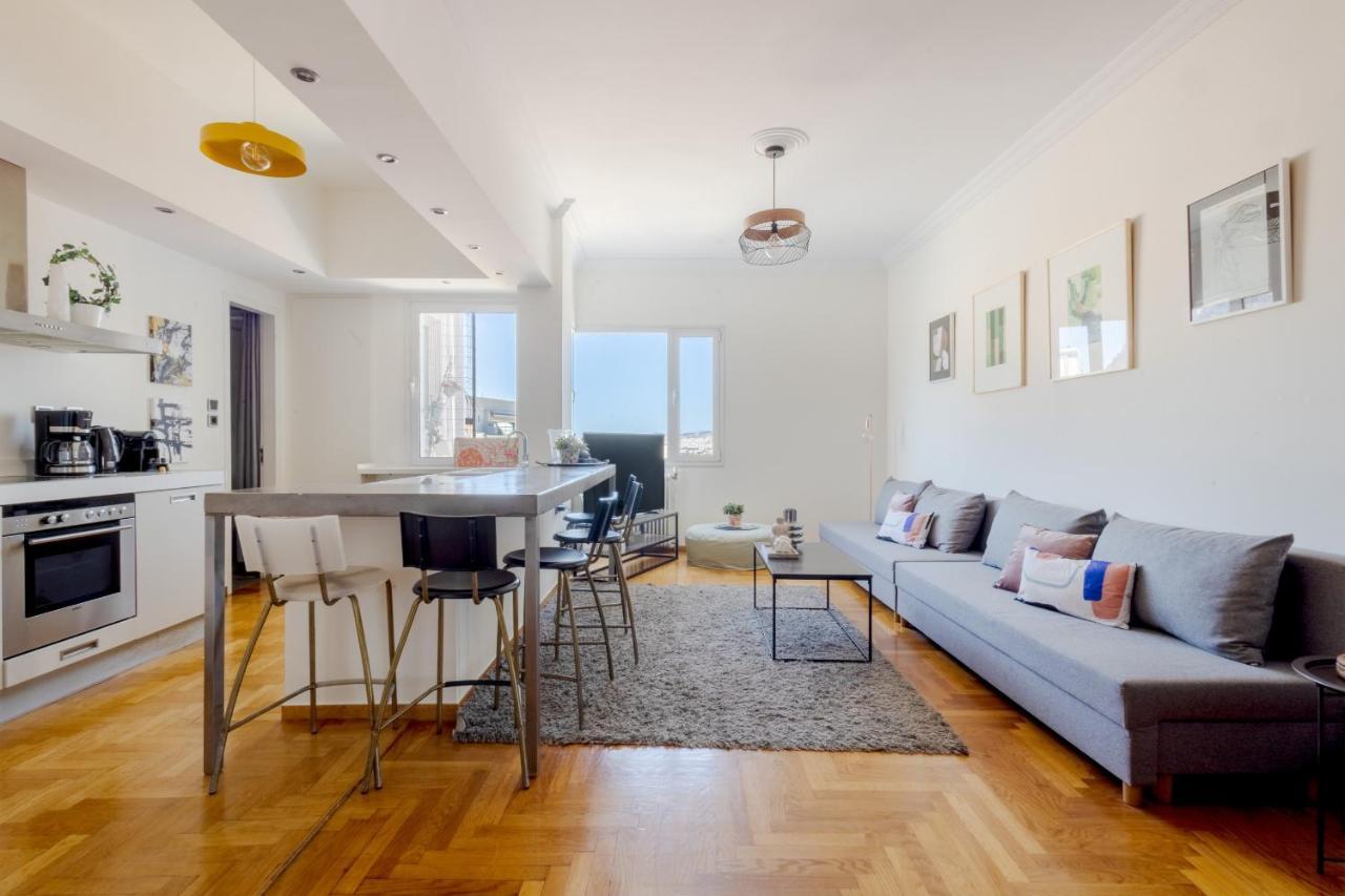 דירה 3 Bdr Incredible Acropolis View